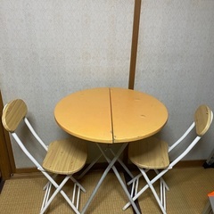 折りたたみテーブル ダイニングセット(家具)の中古が安い！激安