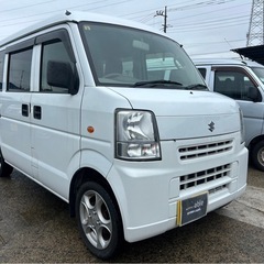 【支払総額22万円】h25年式DA64Vエブリィバン車検令和7年9月即日納車ok機関良好 純正流用アルミ エアコンok キーレス ETC の画像