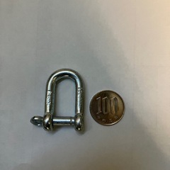 メッキシャックル6mm100個の画像