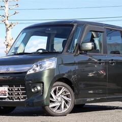 【自社ローン】 スペーシアカスタム ＴS ！【 独自審査の提携ロ...