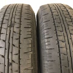 トヨタ　純正　スチールホイール　14インチ　5J　PCD100　4穴　ET約38　ハブ径約55　DUNLOP　ENASAVE　155/80R14　LT　2020年の画像