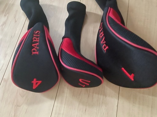 取引中 デサントゴルフバックとPARISゴルフクラブ