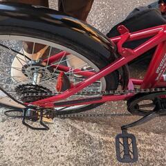 キャプテンスタッグ　折りたたみ自転車の画像