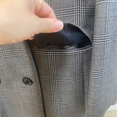 GU✨未使用✨人気完売✨チェック柄✨ジャケット✨の画像