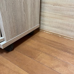 本日取りに来て頂ける方　0円　テレビ台　ホワイトウォッシュの画像