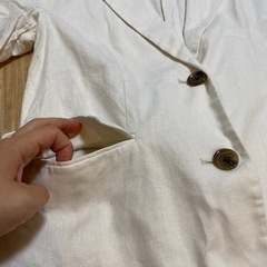 GU✨未使用✨麻使用✨テーラードジャケット✨の画像