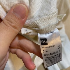 GU✨未使用✨麻使用✨テーラードジャケット✨の画像