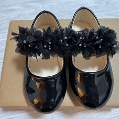 【14cm】子供 フォーマル 靴 黒