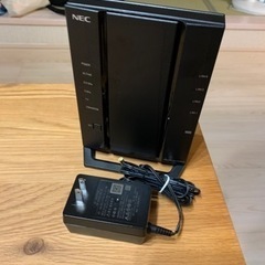 無線ルーターWi-Fi NECの画像