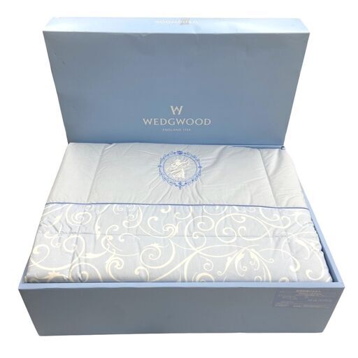 【REGASTOCK川崎店】【未使用】 ウェッジウッド 羽毛肌掛け布団 シングル WW4230