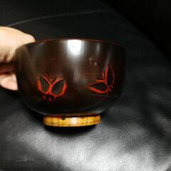 味噌汁椀　木製　おしゃれの画像