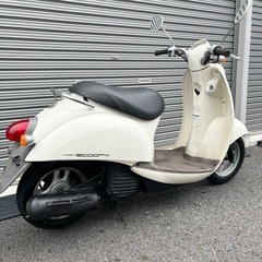 2982.安心の水冷エンジン　スクーピー　シート新品　千葉県柏市　即日配送、自走引き取りも可能の画像