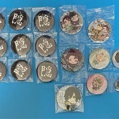 鬼滅の刃 缶バッジ17点