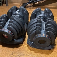 アジャスタブルダンベル　可変式40kg ×2