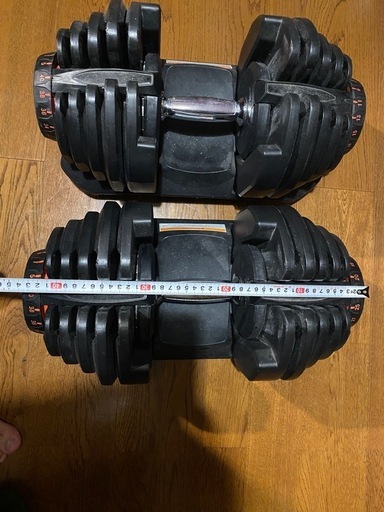アジャスタブルダンベル　可変式40kg ×2