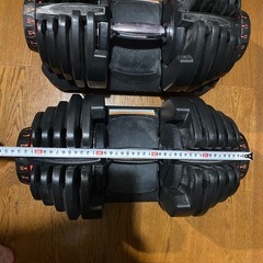 アジャスタブルダンベル　可変式40kg ×2の画像