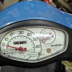 💯安心の前後タイヤ新品🌟　インジェクション車両なので冬でも始動性バッチリです✨　CA4AA　レッツ　かわいい原付😸の画像