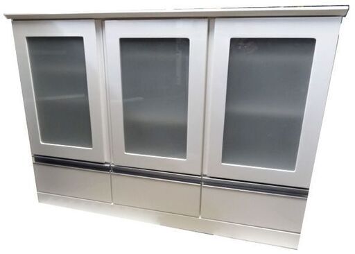 キャビネット 食器棚 キッチン収納 店頭お引き取り歓迎【自社配送は札幌市内限定】札幌市白石区