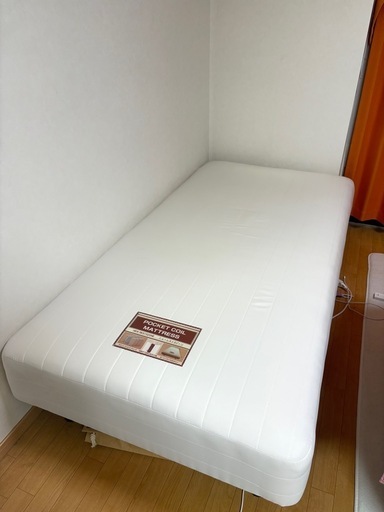 足付きマットレスベッド(シングルサイズ)