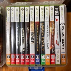 XBOX360本体　ソフト47本セット　
の画像