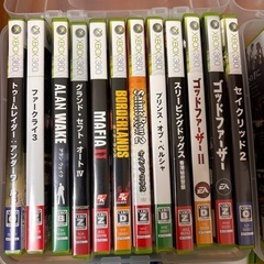 XBOX360本体　ソフト47本セット　
の画像