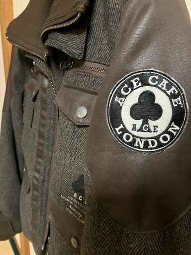 ACE CAFE LONDON ライダースジャケット美品 ９号 レディース