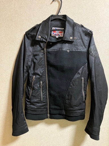【美品】ライダースジャケット レディース 9号 ACE CAFE LONDON ACE CAFE LONDON】ライダースジャケット 美品 9号