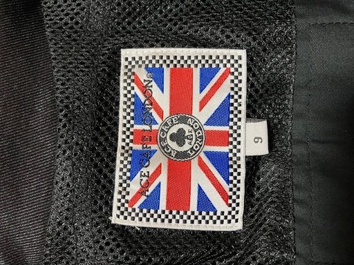 【美品】ライダースジャケット レディース 9号 ACE CAFE LONDON ACE CAFE LONDON】ライダースジャケット 美品 9号