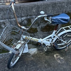 【決まりました】　折りたたみ自転車　ジャンク