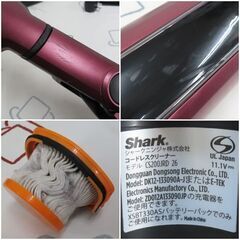 ♪Shark/シャーク ニンジャ CS200J RD コードレスクリーナー スティック掃除機♪の画像