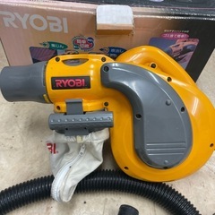 【中古　動作確認済み】RYOBI ポータブルブロワバキュームの画像