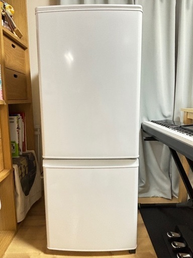 三菱電機冷蔵庫MR-P15EG-W［146L・右開き］