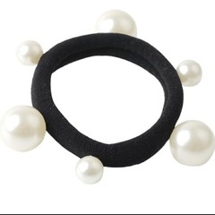 ❤️可愛い❤️ヘアゴム パール 大小 12個セット ヘアアクセサリー 韓国の画像