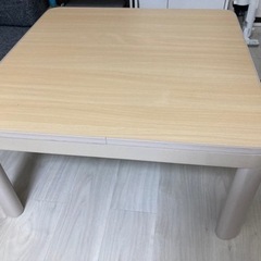 テーブル こたつ　動作不良なし　こたつ布団は付属しません