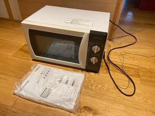 美品 アイリスオーヤマ　 電子レンジ 　IMB-T171-6　HIGH POWER　700W　2017年製 通電 動作確認済み