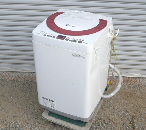 配達先決定　設置・無料配達します2013年製シャープ洗濯機7㎏ES-KS70N-P
