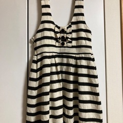 子供服3点セット　ジャンパースカート　半袖チュニック　タンクトップ　160cm 　レース付きの画像