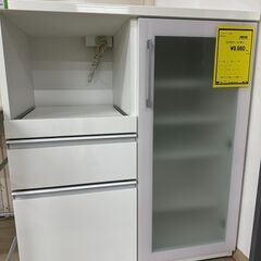 ジモティ来店特価!!　キッチンカウンター　ニトリ　ホワイト　　J...