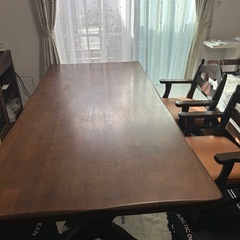 オシャレなダイニングテーブルセット