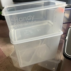 【中古】アイリスプラケース　テーブルチェスト　収納ケース　大量　まだまだあります。　の画像