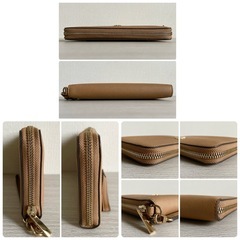 ☆お値引可能☆【美品】TORY BURCH  長財布 ラウンドジップWallet  ブラウン の画像