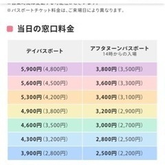 サンリオピューロランド ハーモニーランドチケット 株主優待3枚の画像