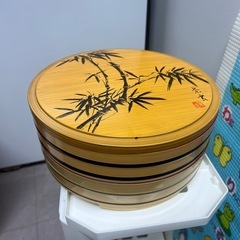 寿司桶(蓋付き)直径24cm