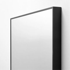 IKEA HOVET ホーヴェット、ミラー、ブラックの画像