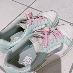 早い者勝ち！vans 25（24センチ位から可）  パステルカラー