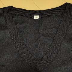 中古　黒ベスト　サイズ160　２枚セットの画像