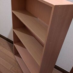 山善　文庫本ラックの画像