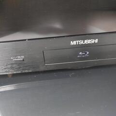 【美品】 2014年製　三菱 39inch液晶テレビ HDD 500GB BDレコーダーの画像