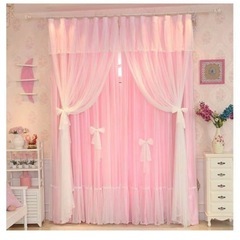 お姫様カーテン 2点セット