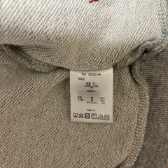 EDWIN80センチ薄手パーカーの画像